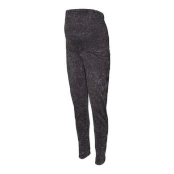 mamalicious Těhotenské legíny MLCELINA Black Denim