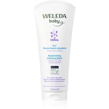 Weleda Baby Derma tisztító balzsam a fejbőr megnyugtatására 200 ml