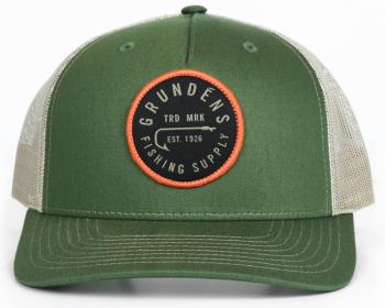 Grundéns kšiltovka hook trucker fp army olive/tan