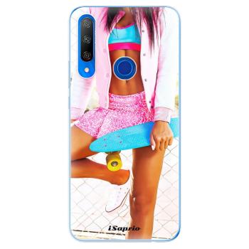 Odolné silikonové pouzdro iSaprio - Skate girl 01 - Huawei Honor 9X