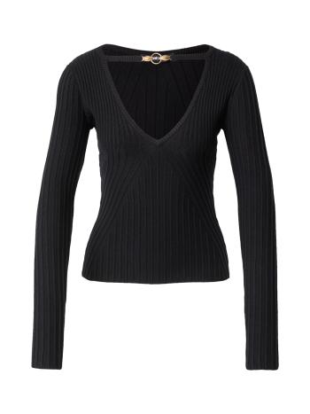 Just Cavalli Pulóver  fekete