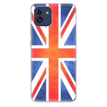 Odolné silikonové pouzdro iSaprio - UK Flag - Samsung Galaxy A03