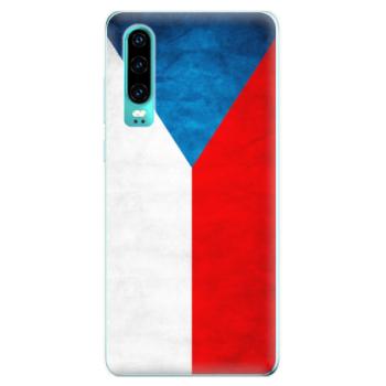 Odolné silikonové pouzdro iSaprio - Czech Flag - Huawei P30