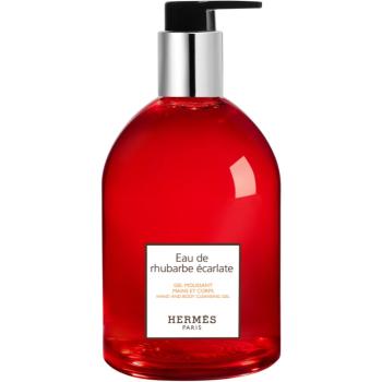 HERMÈS Le Bain Eau de rhubarbe écarlate čisticí gel na ruce a tělo unisex 300 ml