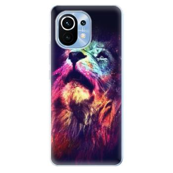 Odolné silikonové pouzdro iSaprio - Lion in Colors - Xiaomi Mi 11