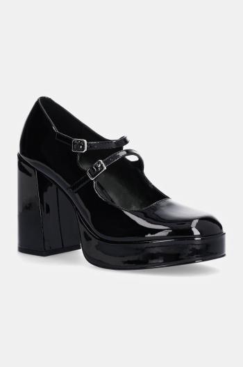 Lodičky Steve Madden Cabernet Heeled černá barva, na podpatku, SM11003444