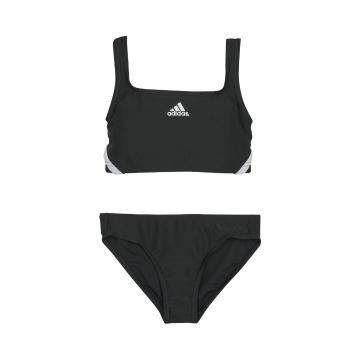 adidas  3S BIKINI  Plavky dvojdielne Čierna