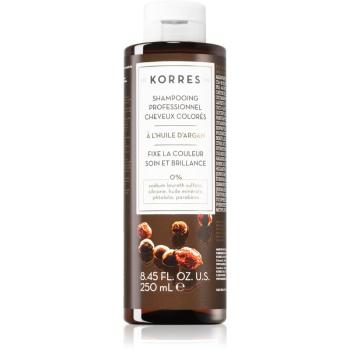 Korres Argan Oil čisticí šampon pro barvené vlasy 250 ml