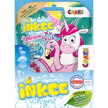 Craze INKEE Unicorn Beach koupelová bomba pro děti 1 ks