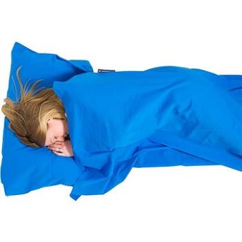 Lifeventure Cotton Sleeping Bag Liner blue rectangular (5031863655408)