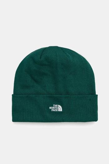 Čepice The North Face Norm Beanie zelená barva, z tenké pleteniny, NF0A5FW1NL11