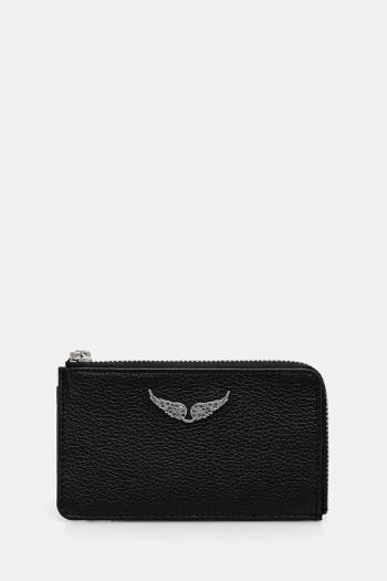 Kožená peňaženka ZADIG&VOLTAIRE dámska, zelená farba, LWSG00011