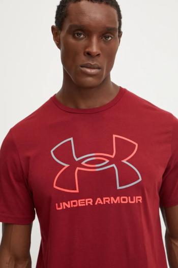 Tričko Under Armour vínová barva