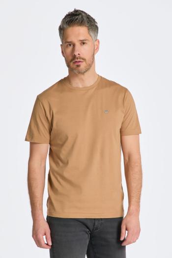 TRIČKO GANT REG SHIELD SS T-SHIRT WARM KHAKI