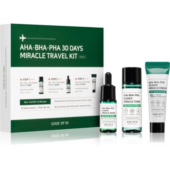 Some By Mi AHA∙BHA∙PHA 30 Days Miracle cestovní sada pro problematickou pleť, akné