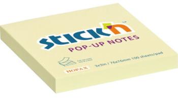 Samolepicí bloček Pop-Up Stick´n žlutá