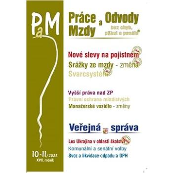 Práce a mzdy 10-11/2022 – Nové slevy na pojistném (9771801993310)