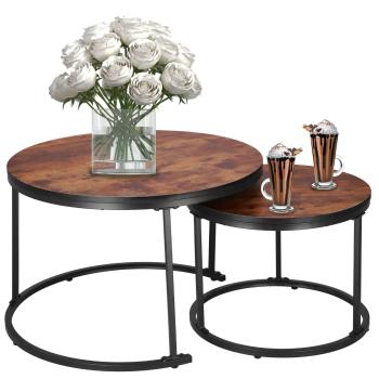 Hf0034 dohányzóasztalok 70 x 47 cm, 50 x 39,5 cm