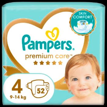 PAMPERS Premium Care S4, 9-14 kg 52 ks