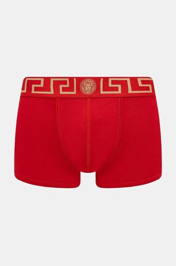 Boxerky Versace pánské, červená barva, AU10026 1A10011