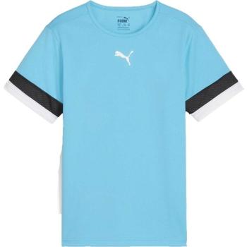 Puma INDIVIDUALRISE JERSEY TEE Chlapecké fotbalové triko, světle modrá, velikost