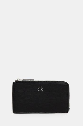 Peněženka Calvin Klein černá barva, K60K612848