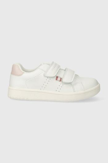 Dětské sneakers boty Tommy Hilfiger bílá barva