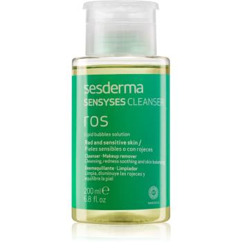 Sesderma Sensyses Cleanser Ros odličovač make-upu pro dehydratovanou a poškozenou pokožku 200 ml