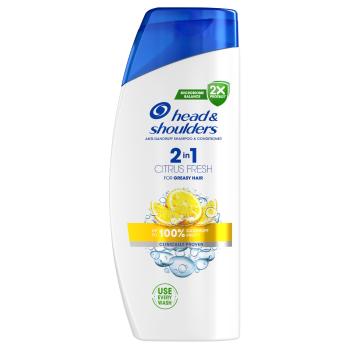 Head&Shoulders Fresh Citrus 2v1 šampon a kondicionér proti lupům 625 ml