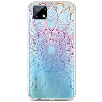 TopQ Realme 7i silikon Rainbow Mandala 62307 (Sun-62307)