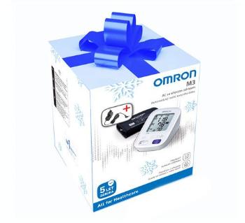 Omron M3 AC digitální tonometr + síťový zdroj