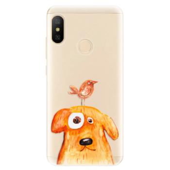 Odolné silikonové pouzdro iSaprio - Dog And Bird - Xiaomi Mi A2 Lite