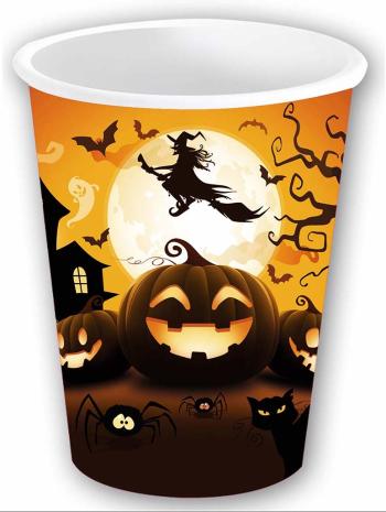 Guirca Kelímky - Halloween Dýně 240 ml 6 ks