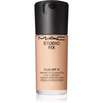 MAC Cosmetics Studio Fix Fluid SPF 15 24HR Matte Foundation + Oil Control matující make-up SPF 15 odstín N4.5 30 ml