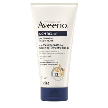 Aveeno Hydratační krém na ruce bez parfemace Skin Relief (Moisturising Hand Cream) 75 ml