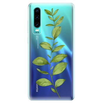 Odolné silikonové pouzdro iSaprio - Green Plant 01 - Huawei P30