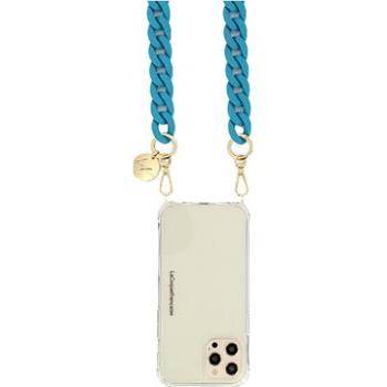 La Coque Francaise Sarah phone chain sky blue mat  (LE306076)