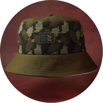 One more cast klobouk splash leaf bucket hat - 58 cm