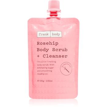 Frank Body Rosehip tisztító testpeeling 2 az 1-ben 100 g