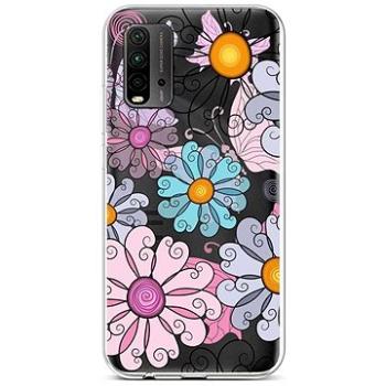 TopQ Xiaomi Redmi 9T silikon Colorful Daisy 65174 (Sun-65174)