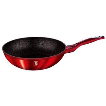 BerlingerHaus WOK Pánev 28cm Burgundy Metallic Line BH-1267 (BH-1267)