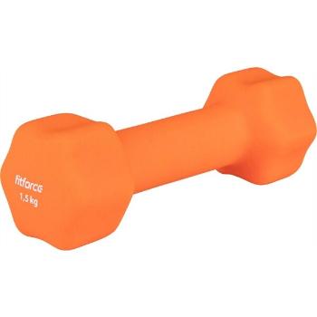 Fitforce FDBN 1,5 KG Kézi súlyzó, narancssárga, méret