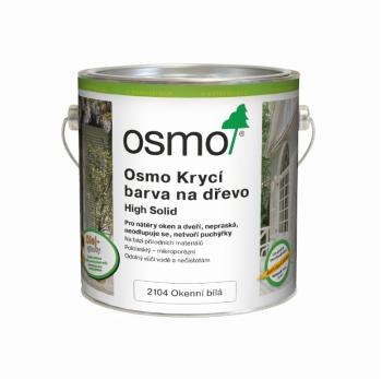 OSMO Krycia farba na drevo - okná 2,5 l 2104 - biela na okná