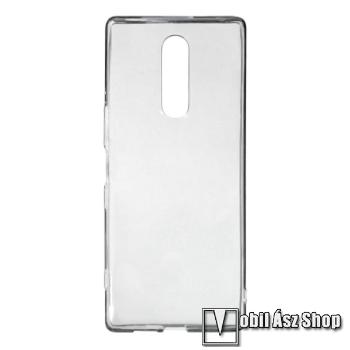 Sony Xperia 1, Telefontok, Szilikon, TPU, Átlátszó