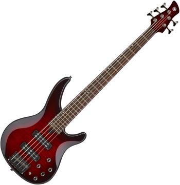 Yamaha TRBX 605 Dark Red Burst 5-strunná baskytara