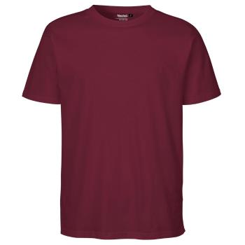 Neutral Tričko z organické Fairtrade bavlny - Bordeaux | XXL