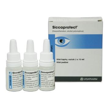 Siccaprotect oční kapky 3x10 ml