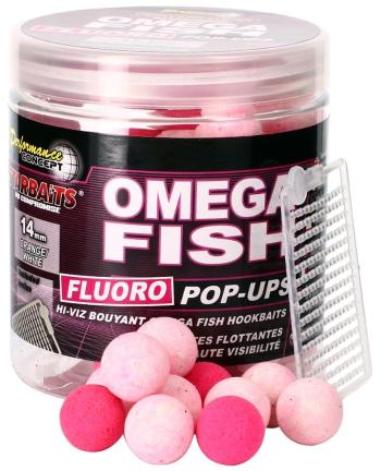 Starbaits Plovoucí boilies Fluo Omega Fish 80g - 14mm