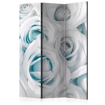 Paraván Satin Rose (Turquoise) Dekorhome 135x172 cm (3-dílný)