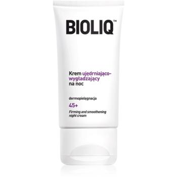 Bioliq 45+ liftingový a zpevňující noční krém pro vyhlazení kontur 50 ml